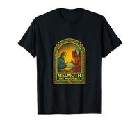 Le Classique de l'horreur Gothique de Charles Maturin Melmoth The Wanderer T-Shirt