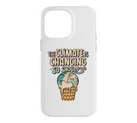 Le Climat Change Aussi devrions-Nous, réchauffement Climatique Coque pour iPhone 14 Pro Max