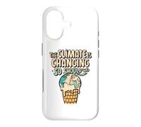 Le Climat Change Aussi devrions-Nous, réchauffement Climatique Coque pour iPhone 17