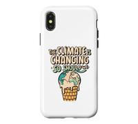 Le Climat Change Aussi devrions-Nous, réchauffement Climatique Coque pour iPhone X/XS