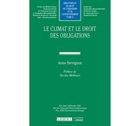 Le Climat Et Le Droit Des Obligations