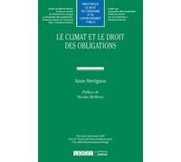 Le climat et le droit des obligations - Anne Stevignon - Lgdj - broché - Etude