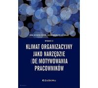 Le climat organisationnel comme outil de (dé)motivation des employés - Anna Wziątek-Staśko, Olena Krawczyk-Antoniuk (Wirtschaft und Geschäft auf Polnisch)