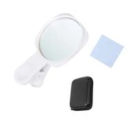 Le Clip Universel Pour Miroir De Selfie Arrière Caméra Téléphone Comprend Un Nettoyage Et Étui Protection Pour Outil Selfie Parfait Accessoires Miroir Caméra