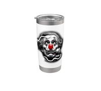 Le clown triste Payaso x Rose Chicano Gobelet isotherme en acier inoxydable double paroi