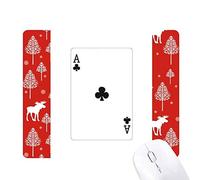 le club a des cartes à jouer ensemble la souris noël woods - forêt