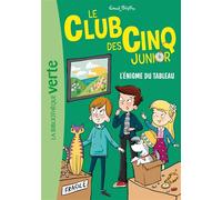 Le Club des Cinq Junior, Tome 17 - L'énigme du tableau - Enid Blyton - Bb Rose Verte - Poche - Roman cadet