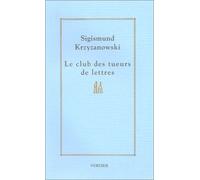 Le Club des tueurs de lettres