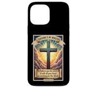 Le Coaching chrétien est Mon ministère Jésus-Christ Faith Coque pour iPhone 13 Pro Max