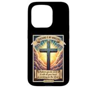 Le Coaching chrétien est Mon ministère Jésus-Christ Faith Coque pour iPhone 15 Pro