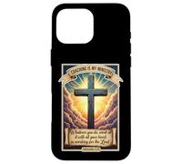 Le Coaching chrétien est Mon ministère Jésus-Christ Faith Coque pour iPhone 16 Pro Max