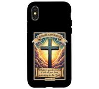 Le Coaching chrétien est Mon ministère Jésus-Christ Faith Coque pour iPhone X/XS