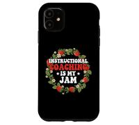 Le Coaching pédagogique est ma Confiture Teacher Coach Strawberry Coque pour iPhone 11