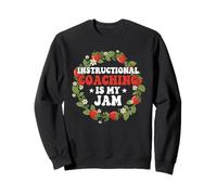 Le Coaching pédagogique est ma Confiture Teacher Coach Strawberry Sweatshirt