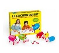 Dujardin Jeu de société Le Cochon qui Rit - Par 2 - 2 joueurs - Dès 4 ans - Jaune