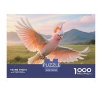 Le Cockatoo du Major Mitchell Puzzle 1000 Pièces Loisir Pédagogique Amis Et Collègues Oiseau Cohésion Sociale Déco Bureau 70x50cm/1000pcs