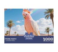 Le Cockatoo du Major Mitchell Puzzle 1000 Pièces Travail Intellectuel Adolescents Oiseau Esprit Créatif 38x26cm/1000pcs