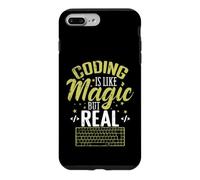 Le Codage est Magique mais réel Coque pour iPhone 7 Plus/8 Plus