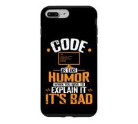 Le Code est comme l'humour, Quand Vous devez l'expliquer, C'est Mauvais Coque pour iPhone 7 Plus/8 Plus
