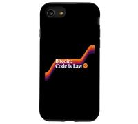 Le Code est la Loi Bitcoin Blockchain sécurité sats Trust Bitcoin Coque pour iPhone SE (2020) / 7/8