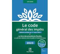 Le code général des impôts 2023