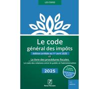 Le Code Général Des Impôts - Et Le Livre Des Procédures Fiscales