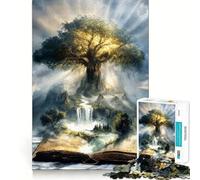 Le Codex de la Création Puzzle de 1000 pièces pour Adolescents Jeu de réflexion Intelligent Moments de complicité Découpe Lisse Liste de souhaits du Père Noël 50x75cm
