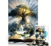 Le Codex de la Création Puzzle pour Adultes 1000 pièces Jeu Intelligent Lien Familial Découpe précise Cadeau saisonnier 38x52cm