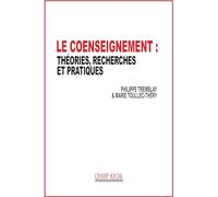 Le coenseignement : théories, recherches et pratiques
