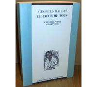 Le Coeur De Tous - L'état De Poésie, Carnets 1985