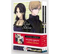 Le Coeur et le Devoir - pack vol.01 et vol.02 - édition limitée - Himawari Nishino - Bamboo Eds - Coffret - Manga