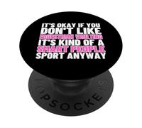 Le Coffre-Fort équestre est pour Les Personnes intelligentes, Les Cavaliers de Chevaux PopSockets PopGrip Adhésif