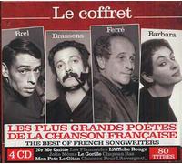 Le Coffret Brel - Brassens - Barbar - Ferré