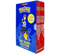 Le coffret de collection officiel de 8 livres Pokémon Early Reader (Alola Adventure, Guardians Challenge, Team Rocket Trouble, Battle on Alola, Go Popplio !, School Trip et PLUS !)
