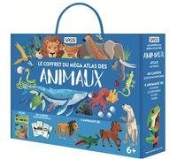 Le coffret du méga atlas des animaux - N.E. 2024 - Giulia Pesavento - Sassi - Boîte ou accessoire - Jeux livres objets