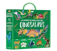 Le coffret du méga atlas des dinosaures - N.E. 2024