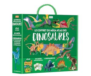 Le coffret du méga atlas des dinosaures - N.E. 2024