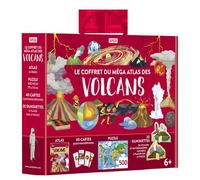 Le coffret du méga atlas des volcans - N.E. 2024 300 pieces - Valentina Bonaguro - Sassi - Coffret - Jeux livres objets