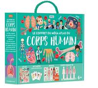 Le coffret du méga atlas du corps humain Inlcus 1 atlas, 40 cartes questions, 1 puzzle géant - Mattia Cerato - Sassi - Boîte ou accessoire - Jeux livres objets