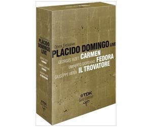 Le Coffret "Gold Edtion" Placido Domingo, Live (Coffret De 4 Dvd)