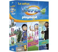Le Coffret Super 4 (inspiré par Playmobil) : Attention aux dragons + Le tournoi de magie + Origines