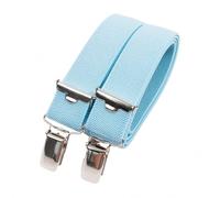 Le Colonel - Bretelles fines bleu céleste - Made in Belgium