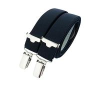 Le Colonel - Bretelles fines bleu saphir - Made in Belgium