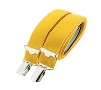 Le Colonel - Bretelles fines jaune tournesol - Made in Belgium