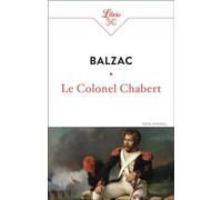 Le Colonel Chabert - Honoré de Balzac - Librio - Poche - Roman