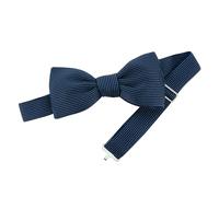 Le Colonel - Noeud papillon Soie Fiorenza bleu nuit - Made in France