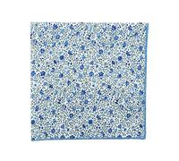 Le Colonel - Pochette de costume Liberty Camille bleu outremer - Made in France