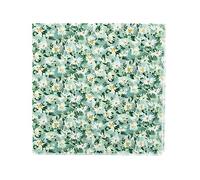 Le Colonel - Pochette de costume Liberty Marguerite vert anglais - Made in France