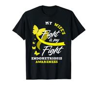 Le combat de ma femme est mon combat Sensibilisation à l'endométriose T-Shirt