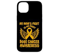 Le Combat de ma mère est Mon Combat de Sensibilisation au Cancer des os Coque pour iPhone 14 Plus